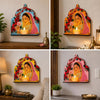 गैलरी व्यूवर में इमेज लोड करें, Webelkart Premium Home Decoration Items for Living Room,Rajasthani Lady Tealight Candle Holder Showpiece for Living Room Tabletop Housewarming Wedding Diwali Decor Item (Set of 4)