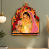 गैलरी व्यूवर में इमेज लोड करें, Webelkart Premium Home Decoration Items for Living Room,Rajasthani Lady Tealight Candle Holder Showpiece for Living Room Tabletop Housewarming Wedding Diwali Decor Item (Set of 4)