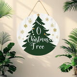 गैलरी व्यूवर में इमेज लोड करें, Webelkart Christmas Wooden Wall Hanging for Home Decor Ornaments for Home | Living Room | Office | Christmas Party Xmas Decor (10&quot; Inches)