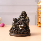 Load image into Gallery viewer, JaipurCrafts Premium Laughing Buddha Showpiece for HomeOffice Decor Feng Shui Buddha Showpiece (4.92&quot; Inches Multicolor)