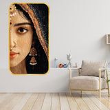 Load image into Gallery viewer, Webelkart Premium Traditional Indian Woman Wall Art For Home Decor| Ethnic Rajasthani Style Wooden Wall Hanging | 3D UV Printed Home Décor for Living Room, Bedroom &amp; Office (18 x 11 Inches 0