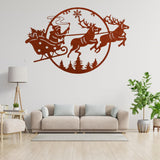 गैलरी व्यूवर में इमेज लोड करें, Webelkart Premium Red Christmas Tree Ornament Hanging, Acrylic Wall Decorations,Christmas Hanging for Home Decor (13 x 8 Inches)