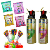 Load image into Gallery viewer, Webelkart Holi Colour Set, 4 Herbal Gulal Colours, Thunder Gulal Spray, 37 Water Balloons