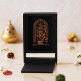 गैलरी व्यूवर में इमेज लोड करें, Webelkart Premium Ram Lalla Statue for Home Decor | Ram Lalla Idol Ayodhya Shree Ram Murti Showpiece Car Dashbord (5.11&quot; Inches-Resin) Copper