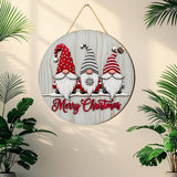 Load image into Gallery viewer, Webelkart Beautiful Merry Christmas Printed Wall Hanging/Door Hanging for Christmas Decorations Items-Gift Items Wall Hanging Decor Santa Hanging (10&quot; Inches)