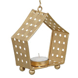 Load image into Gallery viewer, JaipurCrafts Premum Tree Shape Wall Decorative Hanging Metal Tealight Candle Holder for Balcony Living Room - Candle Holder for Diwali and Christmas Decorations