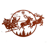 गैलरी व्यूवर में इमेज लोड करें, Webelkart Premium Red Christmas Tree Ornament Hanging, Acrylic Wall Decorations,Christmas Hanging for Home Decor (13 x 8 Inches)