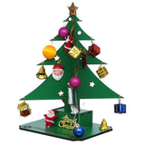 Load image into Gallery viewer, Webelkart Premium Artificial Mini Christmas Tree with 20 Ornamnets Table Decor Tree with Wooden Base and Balls - Xmas Table Top Tree for Home and Office Decor - Christmas Decoration Item