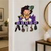 Load image into Gallery viewer, Webelkart Premium Cute Krishna Key Holder for Home/Office Decor/Key Hanger for Wall Decor,Decorative Item for Home (Purple)