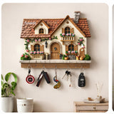 Load image into Gallery viewer, Webelkart Beautiful Sweet Home Key Holder for Home/Office Decor | Decorative House Key Hanger for Wall Key Chain for Home Entrance, Living Room Key Chain Holder (12" Inches)