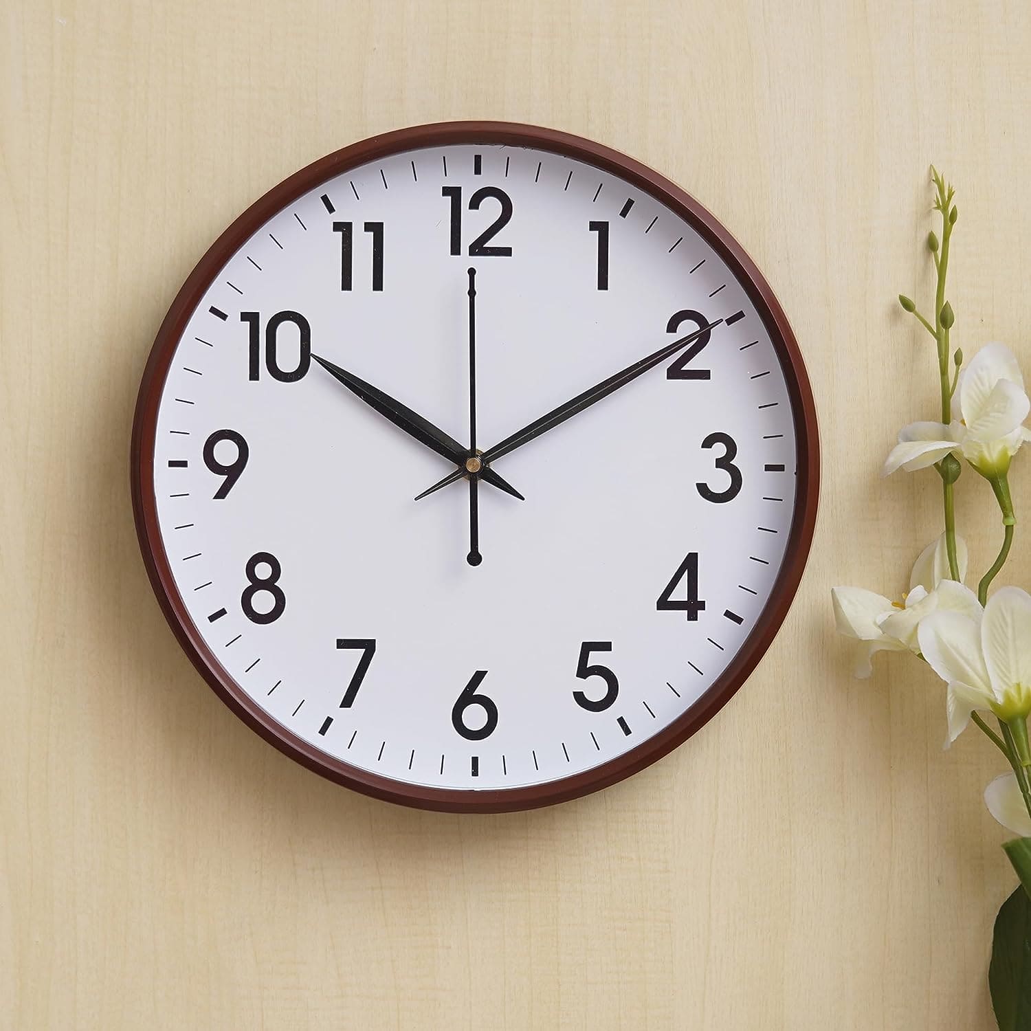 JaipurCrafts Premium Plastic Wall Clock for Home and Office Decor ...