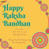 गैलरी व्यूवर में इमेज लोड करें, Webelkart Designer Rakhi For Bhaiya Bhabhi With Chocolate Combo, Gift for Brother Rakhi For Brother Bhabhi | Rakhi For Brother Kids Rakhi With Roli Chawal Best Wishes Card For Rakshabandhan - JaipurCrafts