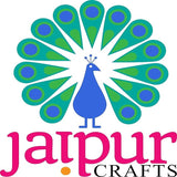Load image into Gallery viewer, JaipurCrafts Single Jute Rakhi For Brother And Bhabhi With Ram lalla Idol Statue for Home And Car Dashboard- Rakhi Gift Combos - JaipurCrafts