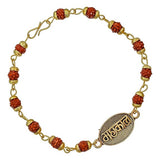 गैलरी व्यूवर में इमेज लोड करें, Webelkart Beautiful Rudraksha Mahakal Rakhi for Brother With Little Baal Shiv Murti For Car Dashboard, Rakhis Combo for Rakshabandhan, Rakhi For Bhaiya And Bhabhi With Greeting Card and Roli Chawal