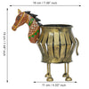गैलरी व्यूवर में इमेज लोड करें, Webelkart Beautiful Horse Pen Holder for Home | Handcrafted Pen Holder with Horse Showpiece &amp; Stand | Indoor Outdoor Holder for Office Desk Item (7.5" Inches)