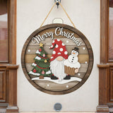 Load image into Gallery viewer, Webelkart Merry Christmas Banner Door Wall Hanging| Christmas Tree Decoration Items | Office |Wall Hanging,Xmas Decorations Items for Home (10&quot; Inches)