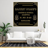 Load image into Gallery viewer, Webelkart Premium Acrylic Office Name Plate with Company Logo, Business Name Board,Office Decor Item,Name Plate For Home Entrance (12 x 12" Inches)