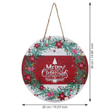 गैलरी व्यूवर में इमेज लोड करें, Webelkart Merry Christmas Printed Wall Hanging for Home and Office Decor Christmas Door Hanging Decorations Items (Multi Color_14.5 inches)