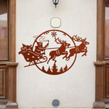 गैलरी व्यूवर में इमेज लोड करें, Webelkart Premium Red Christmas Tree Ornament Hanging, Acrylic Wall Decorations,Christmas Hanging for Home Decor (13 x 8 Inches)