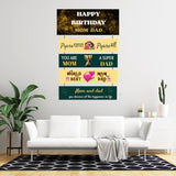 गैलरी व्यूवर में इमेज लोड करें, Webelkart premium Customised family Wall hanging With Custom text For Home Outdoor Entrance | Customised house name plate - 20 x 12