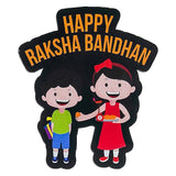 Load image into Gallery viewer, Webelkart Premium 3 Combo Rakhi for Bhaiya and Bhabhi with Fridge Magnet Small Gift for Home,Rakhi for Brother Bhabhi, Raksha Bandhan Combo Pack with Greeting Card and Roli Chawal