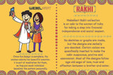 Load image into Gallery viewer, Webelkart Premium Set of 2 Rakhi For Brother With Chocolate Combo, Gift for Brother Rakhi For Bhaiya Bhabhi | Rakhi For Brother Kids Rakhi With Roli Chawal Best Wishes Card For Rakshabandhan - JaipurCrafts