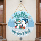 गैलरी व्यूवर में इमेज लोड करें, Webelkart Merry Christmas Wooden Wall Hanging Ornaments for Home Decor | Living Room | Office | Christmas Party,Wall Hanging (10&quot; Inches)