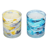 Load image into Gallery viewer, JaipurCrafts Premium Scented Candles for Home Decor in Small Glass Candles |Beautiful Scented Candles Gift for Home and Office Decor Pack of 2 (3.5" Inches)