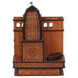 Load image into Gallery viewer, JaipurCrafts Premium Khatu Shyam Ji Wood Temple for Home Decoration car Dashboard Wooden Temple for Office (8.66" Inches)