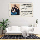 Load image into Gallery viewer, Webelkart Premium Customised Wooden Family Wall Hanging Name plate for home outdoor and indoor decor - Customised Corporate gifts - 12 x 8 inches