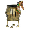 गैलरी व्यूवर में इमेज लोड करें, Webelkart Beautiful Horse Pen Holder for Home | Handcrafted Pen Holder with Horse Showpiece &amp; Stand | Indoor Outdoor Holder for Office Desk Item (7.5" Inches)
