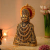 Load image into Gallery viewer, Webelkart Premium Metal Khatu Shyam Ji Statue | Shyam Baba Idol for Home Temple | Pooja Idols | Shri Khatu Shyam I Shree Shyam Murti (12" inches)