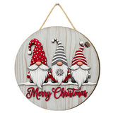 Load image into Gallery viewer, Webelkart Beautiful Merry Christmas Printed Wall Hanging/Door Hanging for Christmas Decorations Items-Gift Items Wall Hanging Decor Santa Hanging (10&quot; Inches)