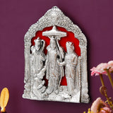 Load image into Gallery viewer, Webelkart Premium Metal Lord Ram Ji/Ram Darbar Idol Statue for Home and Office Decor, Ramdarbar Showpiece for Temple,Pooja Idol,Ram Darbar Murti,Ram Sita Laxman Hanuman for Puja