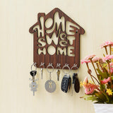 गैलरी व्यूवर में इमेज लोड करें, Webelkart Antique Home Sweet Home Key Holder for Home/Office Decor, Key Hanger for Wall Decor,Gift Item for Home (9&quot; Inches)