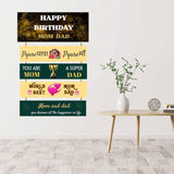 गैलरी व्यूवर में इमेज लोड करें, Webelkart premium Customised family Wall hanging With Custom text For Home Outdoor Entrance | Customised house name plate - 20 x 12