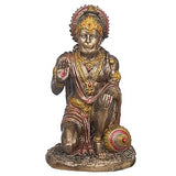 गैलरी व्यूवर में इमेज लोड करें, JaipurCrafts Premium Cold Cast Resin Lord Hanuman Ji/Balaji Ji/Bajrang Bali Idol Statue for Home and Office Decor | Bajrang Bali Ki Murti for Temple (7&quot; Inches)