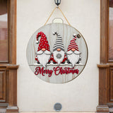 Load image into Gallery viewer, Webelkart Beautiful Merry Christmas Printed Wall Hanging/Door Hanging for Christmas Decorations Items-Gift Items Wall Hanging Decor Santa Hanging (10&quot; Inches)