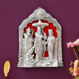 Load image into Gallery viewer, Webelkart Premium Metal Lord Ram Ji/Ram Darbar Idol Statue for Home and Office Decor, Ramdarbar Showpiece for Temple,Pooja Idol,Ram Darbar Murti,Ram Sita Laxman Hanuman for Puja