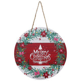 Load image into Gallery viewer, Webelkart Merry Christmas Printed Wall Hanging for Home and Office Decor Christmas Door Hanging Decorations Items (Multi Color_14.5 inches)