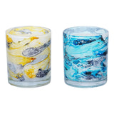 Load image into Gallery viewer, JaipurCrafts Premium Scented Candles for Home Decor in Small Glass Candles |Beautiful Scented Candles Gift for Home and Office Decor Pack of 2 (3.5&quot; Inches)