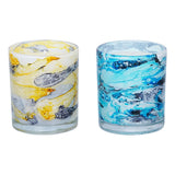 Load image into Gallery viewer, JaipurCrafts Premium Scented Candles for Home Decor in Small Glass Candles |Beautiful Scented Candles Gift for Home and Office Decor Pack of 2 (3.5" Inches)