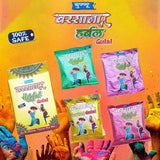 Load image into Gallery viewer, Webelkart Holi Colour Set, 4 Herbal Gulal Colours, Thunder Gulal Spray, 37 Water Balloons