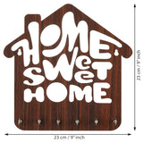गैलरी व्यूवर में इमेज लोड करें, Webelkart Antique Home Sweet Home Key Holder for Home/Office Decor, Key Hanger for Wall Decor,Gift Item for Home (9&quot; Inches)