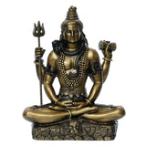 Load image into Gallery viewer, Webelkart Premium Marble Off- White Lord Shiva Idol (Off-White, 8.50 Inch)