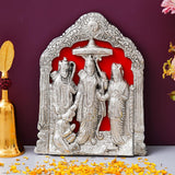 Load image into Gallery viewer, Webelkart Premium Metal Lord Ram Ji/Ram Darbar Idol Statue for Home and Office Decor, Ramdarbar Showpiece for Temple,Pooja Idol,Ram Darbar Murti,Ram Sita Laxman Hanuman for Puja