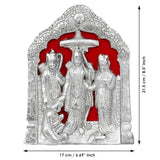 Load image into Gallery viewer, Webelkart Premium Metal Lord Ram Ji/Ram Darbar Idol Statue for Home and Office Decor, Ramdarbar Showpiece for Temple,Pooja Idol,Ram Darbar Murti,Ram Sita Laxman Hanuman for Puja