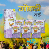 Load image into Gallery viewer, Webelkart Premium Goldy Bird Holi Herbal Gulal - Red, Yellow, Blue, Green, Pink,Orange 80 g (Set of 6)- Organic Herbal Gulal for Holi