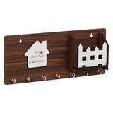 Load image into Gallery viewer, Webelkart Beautiful Wooden Keys Hanger, Key Holder for Home/Office Decor, Key Holder for Wall Decor,Key Chain Stand for Home (11.5" Inches)