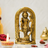 Load image into Gallery viewer, Webelkart Antique Metal Ram Lalla Statue for Car Dashbord and Home/Office Decor| Ram Lalla Idol Ayodhya Shree Ram Murti Showpiece, Ram Lalla Ji ki Murti,Home Decoration Item (6.5&quot; Inches)